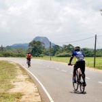 Mountaina nd cyclists