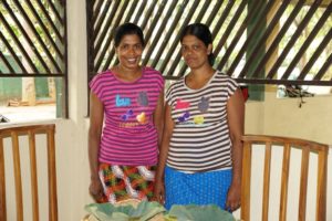 The ladie’s who cooked today’s lunch