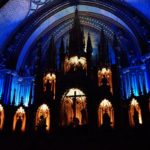 Lighting in the Basilica - before the show