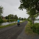 The canal bike trail