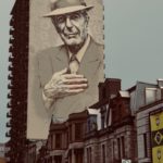 Leonard Cohen mural, Rue Cresent