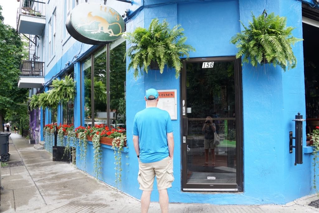 Cute little bar/restaurant in the Plateau (we ate here)