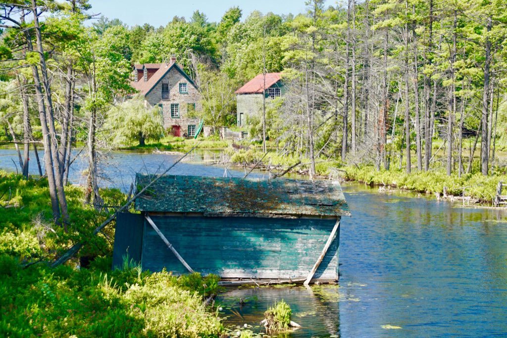 Lack scene between Newboro and Kingston