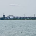 Bridge on the sand bar we’ll be crossing