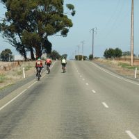 On the road: view from the driver’s seat