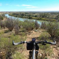 First look at the Murray River over my handdlebars