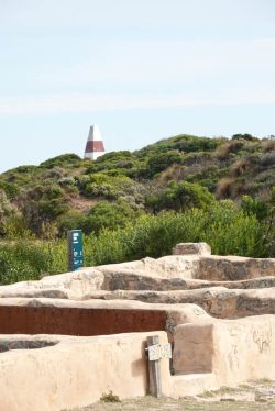 View of the Robe obelisk from the old gaol