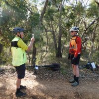 Phill interviewing Tim about “The Bronx”