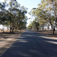 The road apparently to nowhere, Campbells Bridge