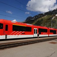 The little red train who certainly can (climb mountains)