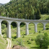Stunning railway bridge. All that’s missing is a little red train.