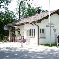 A vestige of the past: a Zoll station (border control, pre Schengen)