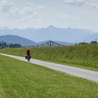 Last glimpses of the Swiss Alps