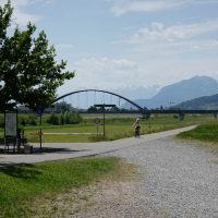 Last glimpses of the Swiss Alps as we head toward Lake Constance