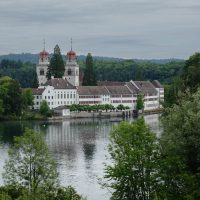 The Kloster at Rheinau on the way out