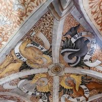 Fresco in Abbiatale Saints Pierre et Paul