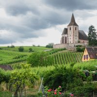 Fortified church, Hunawihr