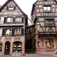 My favourite building(sj in Sélestat, with the connecting passage