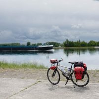The first river boat we’ve spied on le Rhin