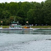 Today’s ferry which travels sideways across tge current