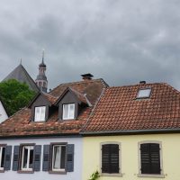 View from our apartment in Speyer