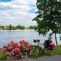 The Rhein, in a particularly pretty river side village