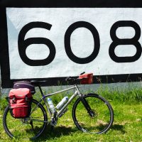 River kilometre post